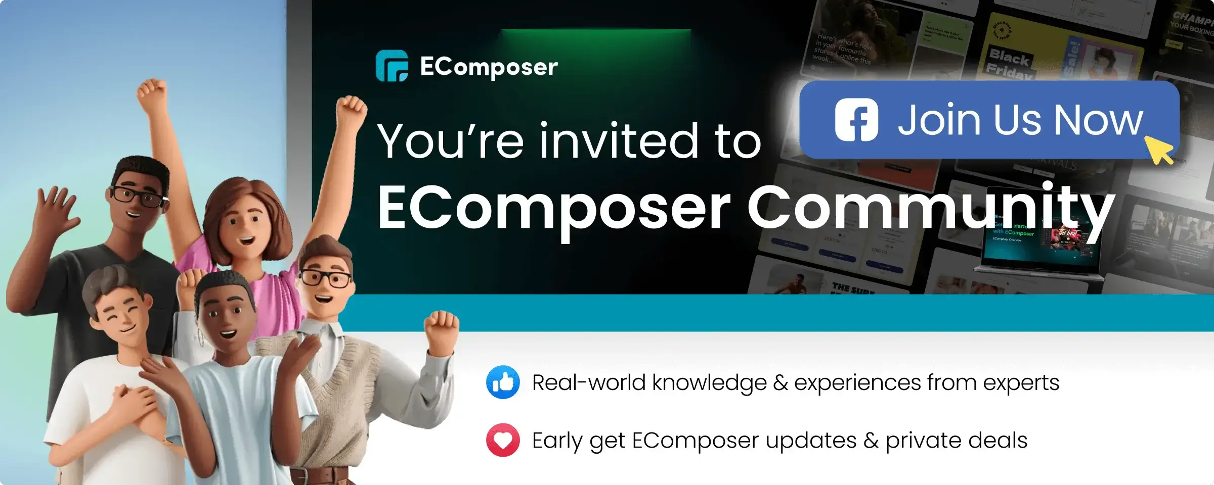 EComposer Page Builder Facebook Community